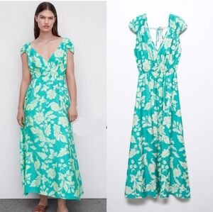 MANGO Floral Dress